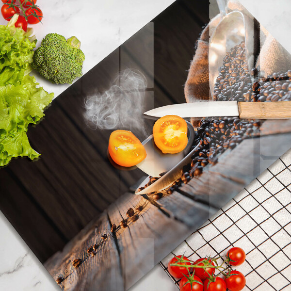 Worktop saver Coffee cup and heart