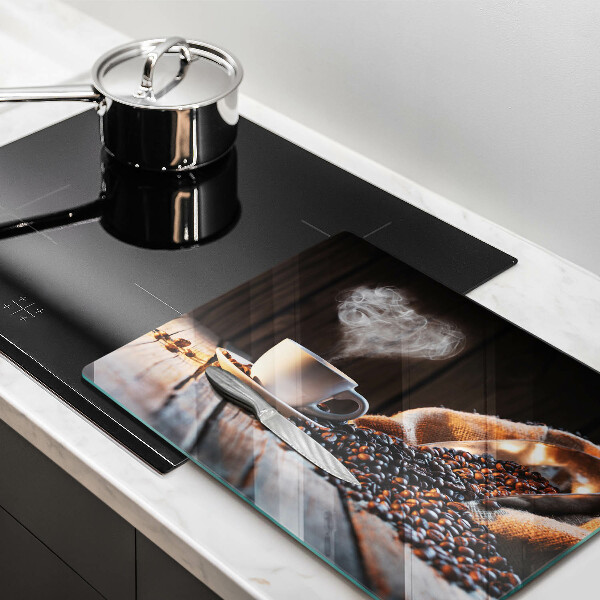 Worktop saver Coffee cup and heart