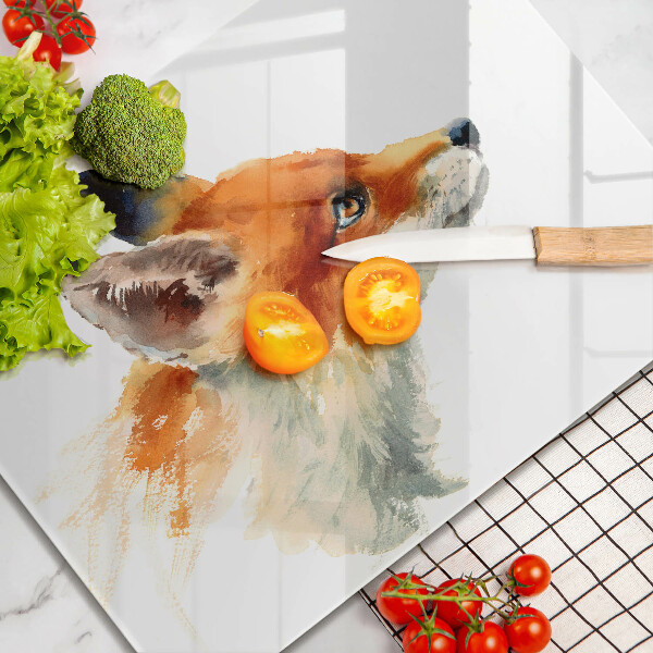 Worktop protector Painted fox