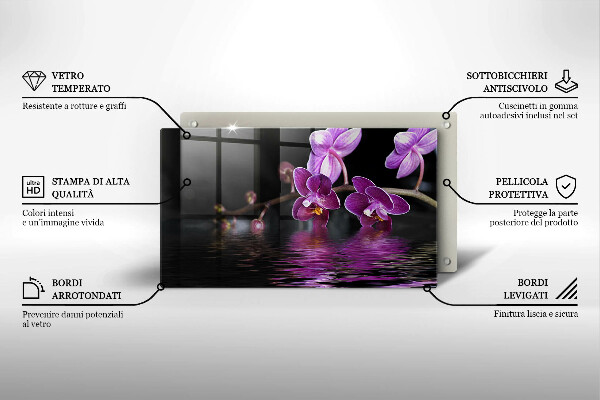 Worktop saver Orchid Water Zen