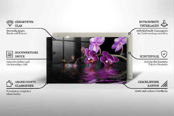 Worktop saver Orchid Water Zen