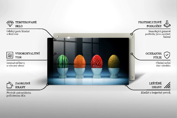 Worktop saver Abstraction egg fruits