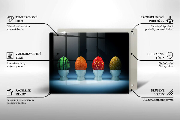 Worktop saver Abstraction egg fruits