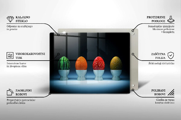 Worktop saver Abstraction egg fruits