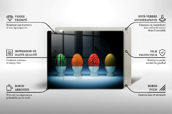 Worktop saver Abstraction egg fruits