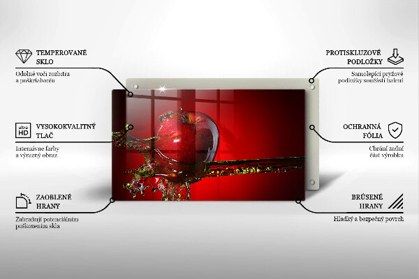 Worktop saver Apple fruit in water