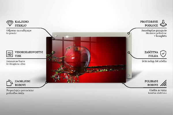 Worktop saver Apple fruit in water