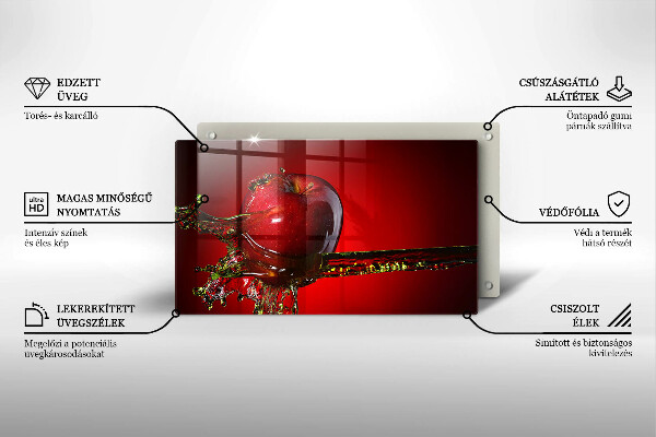 Worktop saver Apple fruit in water