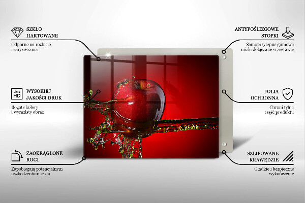 Worktop saver Apple fruit in water