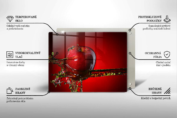 Worktop saver Apple fruit in water