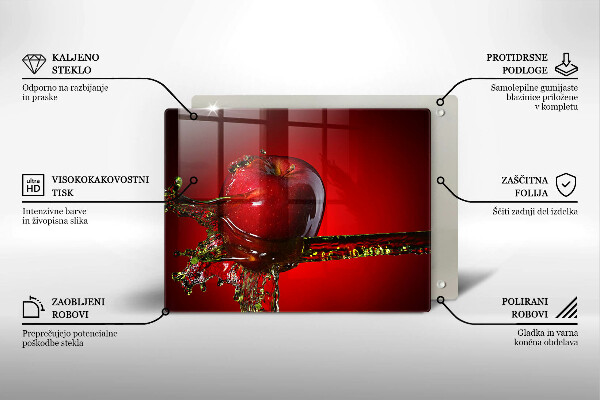 Worktop saver Apple fruit in water