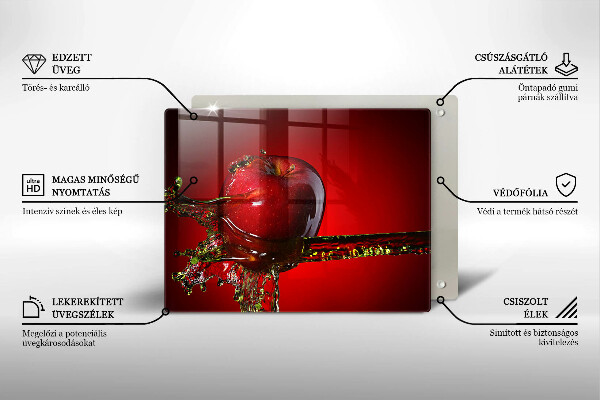 Worktop saver Apple fruit in water