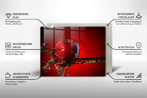 Worktop saver Apple fruit in water