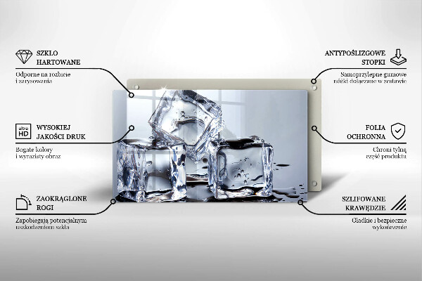 Worktop saver Ice cubes