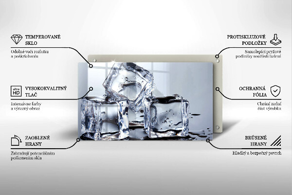 Worktop saver Ice cubes