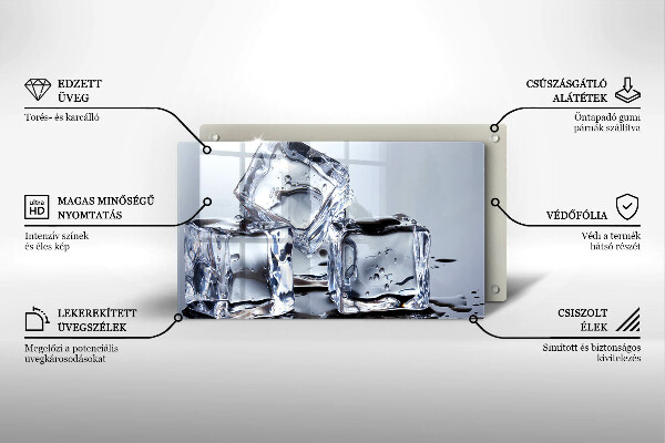 Worktop saver Ice cubes