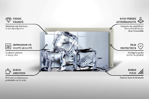 Worktop saver Ice cubes