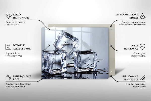 Worktop saver Ice cubes