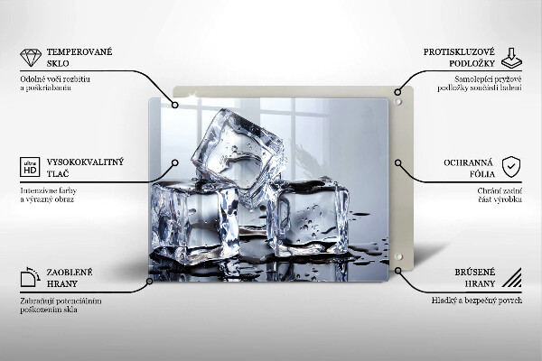 Worktop saver Ice cubes