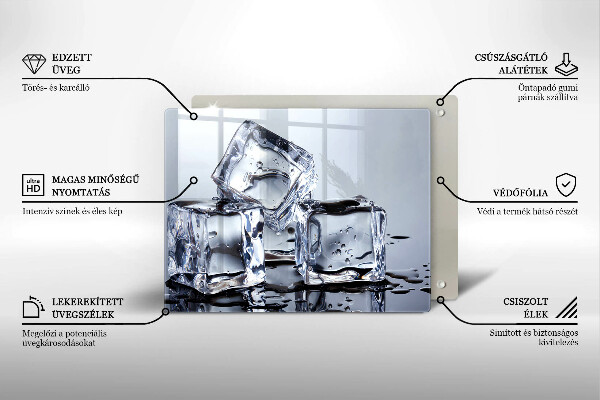 Worktop saver Ice cubes