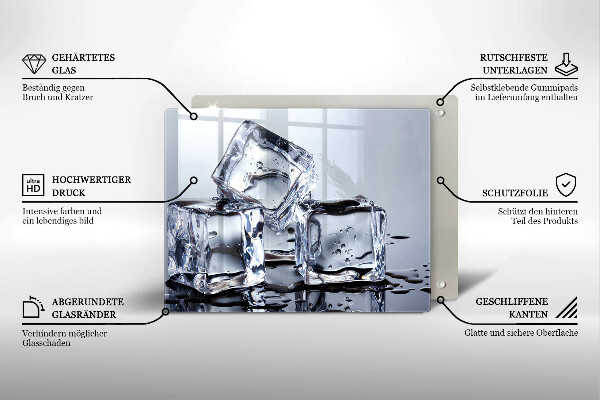 Worktop saver Ice cubes