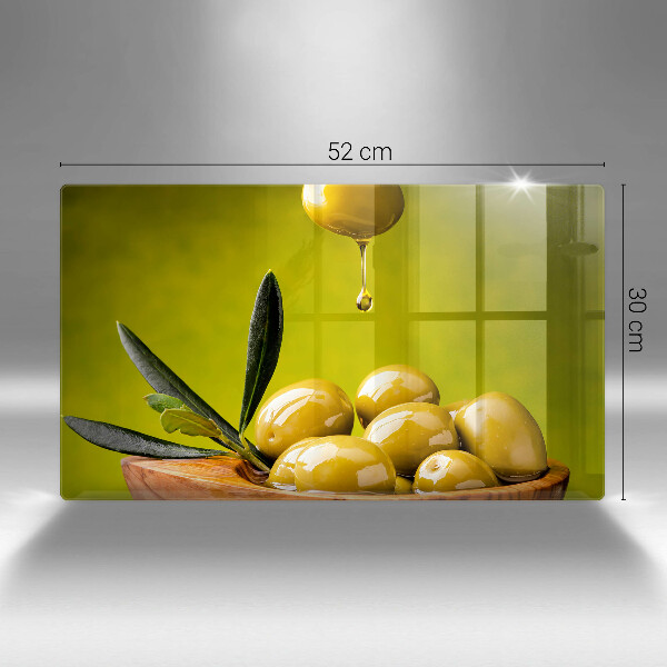 Kitchen countertop cover Tasty olives