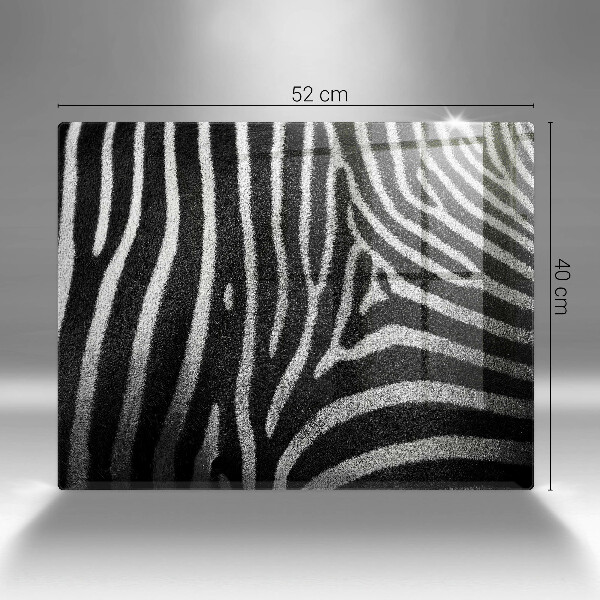 Worktop saver Zebra stripes