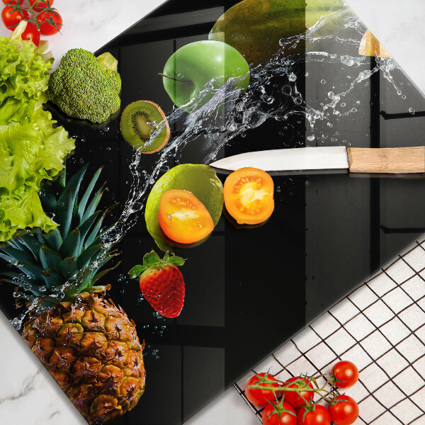 Kitchen worktop saver Fruits in water