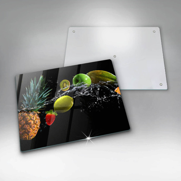 Kitchen worktop saver Fruits in water