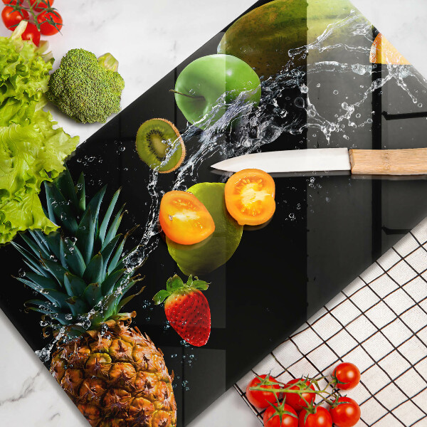 Kitchen worktop saver Fruits in water