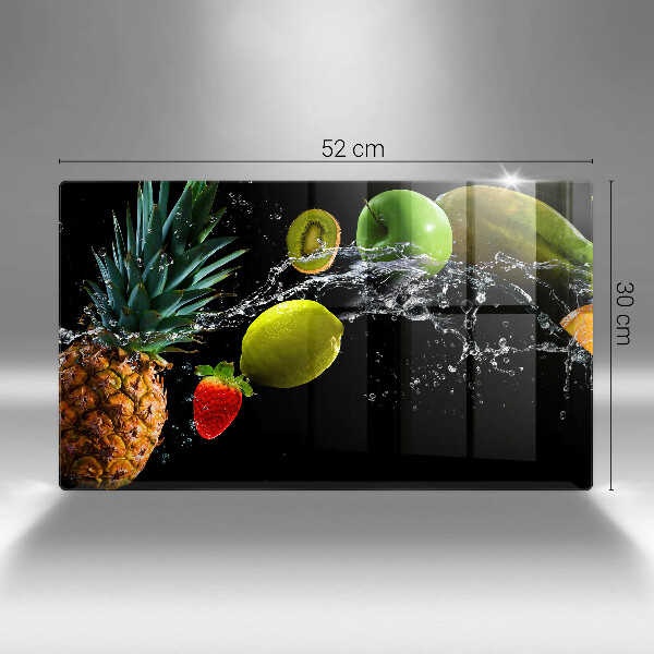 Kitchen worktop saver Fruits in water