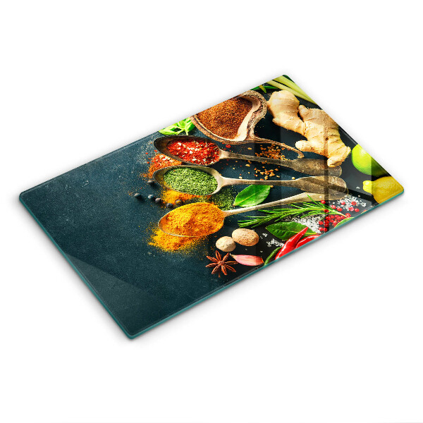 Worktop protector Kitchen spices of spoon