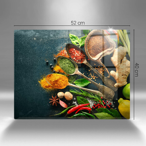 Worktop protector Kitchen spices of spoon