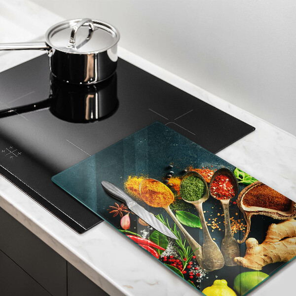 Worktop protector Kitchen spices of spoon