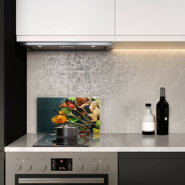 Worktop protector Kitchen spices of spoon