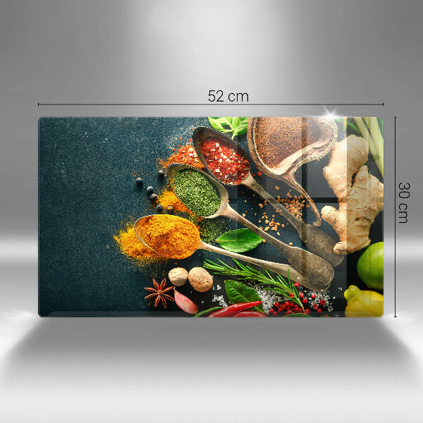 Worktop protector Kitchen spices of spoon