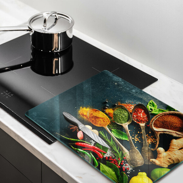 Worktop protector Kitchen spices of spoon