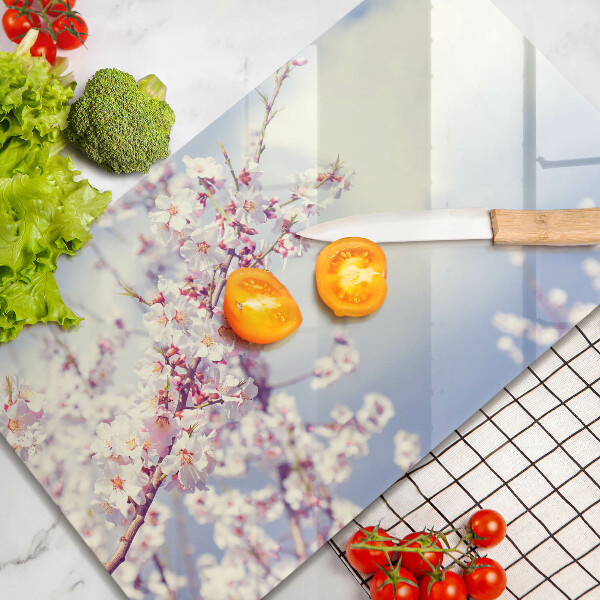 Worktop saver A blooming tree