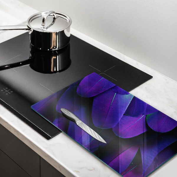 Kitchen worktop saver Neon feathers