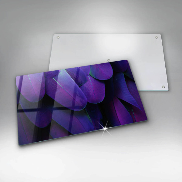 Kitchen worktop saver Neon feathers