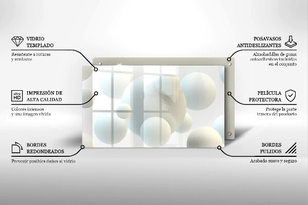 Kitchen worktop saver Modern 3D balls