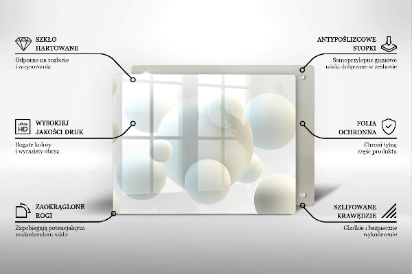 Kitchen worktop saver Modern 3D balls