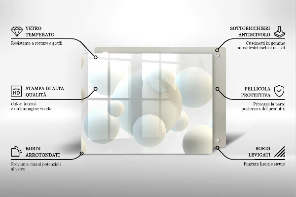 Kitchen worktop saver Modern 3D balls