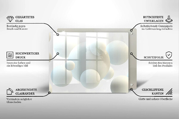 Kitchen worktop saver Modern 3D balls