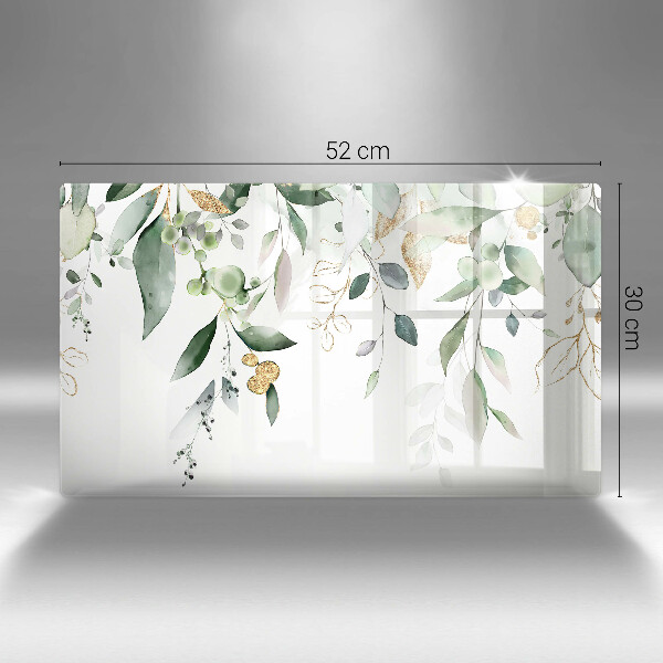 Worktop saver Watercolor leaves