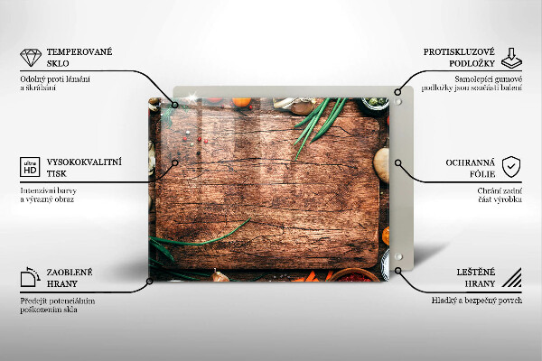 Worktop protector Wooden kitchen board