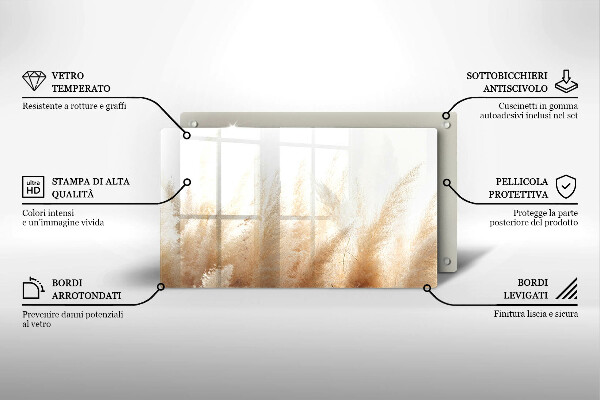 Worktop protector Pampas grass