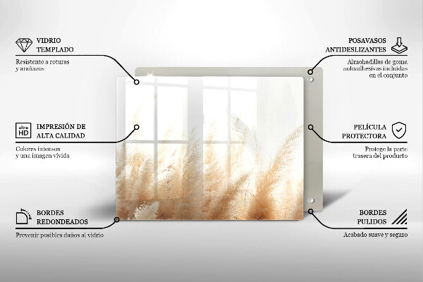 Worktop protector Pampas grass