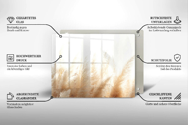 Worktop protector Pampas grass