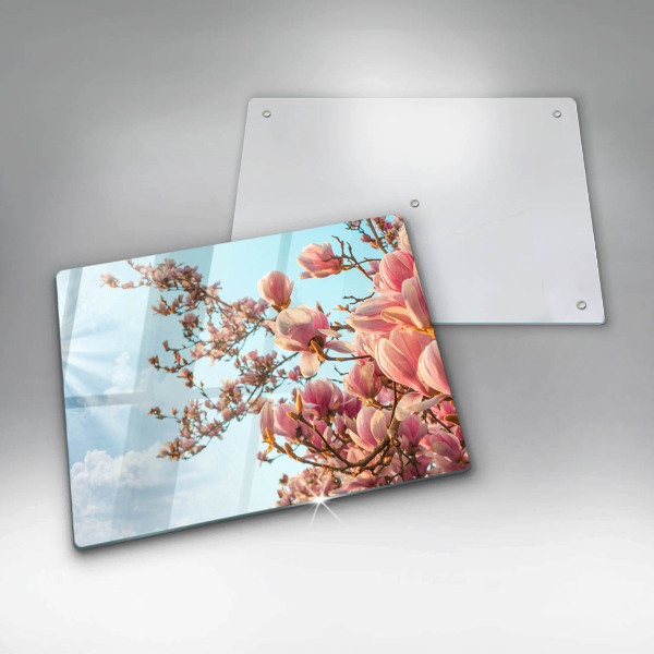 Kitchen countertop cover Pink Flowers Tree